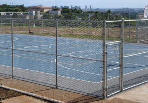 Chain Link, Enclosure, Tennis Court - 2